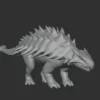 Giganocephalus Basemesh 3D Model Free Download 3D Model Creature Guard 13