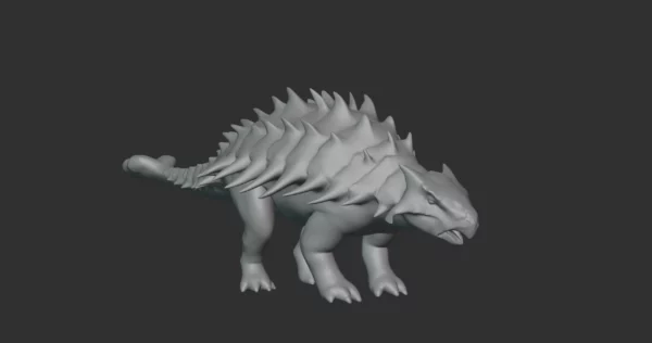 Giganocephalus Basemesh 3D Model Free Download 3D Model Creature Guard 4