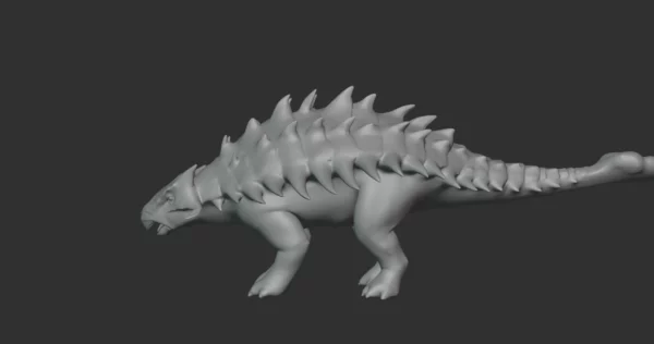 Giganocephalus Basemesh 3D Model Free Download 3D Model Creature Guard 5