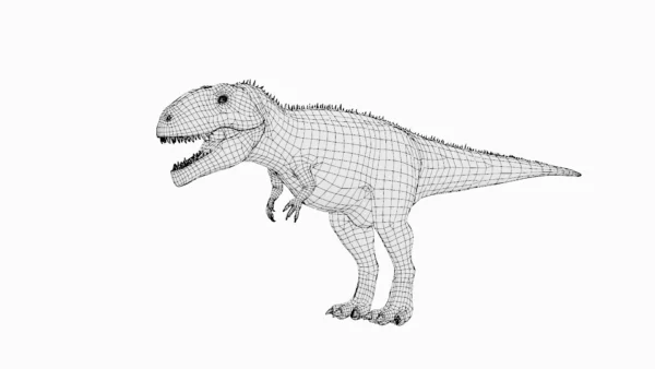 Giganotosaurus Basemesh 3D Model Free Download 3D Model Creature Guard 9