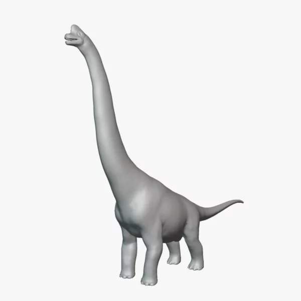 Giraffatitan Basemesh 3D Model Free Download 3D Model Creature Guard