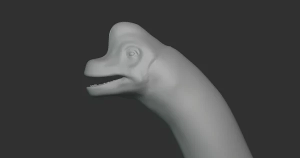 Giraffatitan Basemesh 3D Model Free Download 3D Model Creature Guard 6