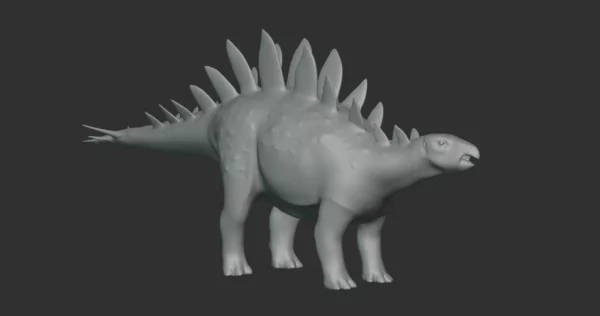 Hesperosaurus Basemesh 3D Model Free Download 3D Model Creature Guard 4
