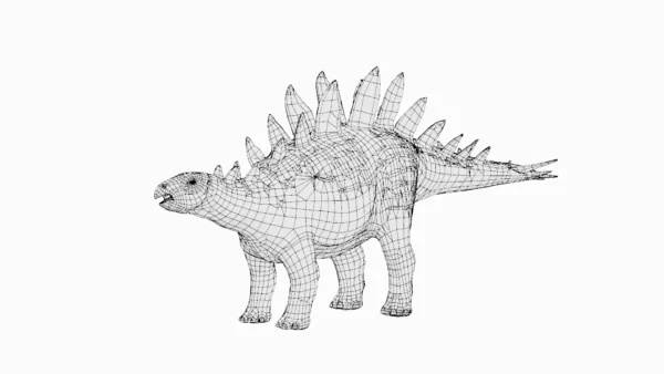 Hesperosaurus Basemesh 3D Model Free Download 3D Model Creature Guard 9