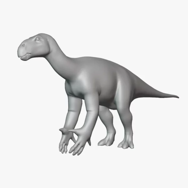 Iguanodon Basemesh 3D Model Free Download 3D Model Creature Guard