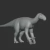 Iguanodon Basemesh 3D Model Free Download 3D Model Creature Guard 14
