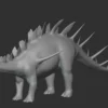 Kentrosaurus Basemesh 3D Model Free Download 3D Model Creature Guard 12