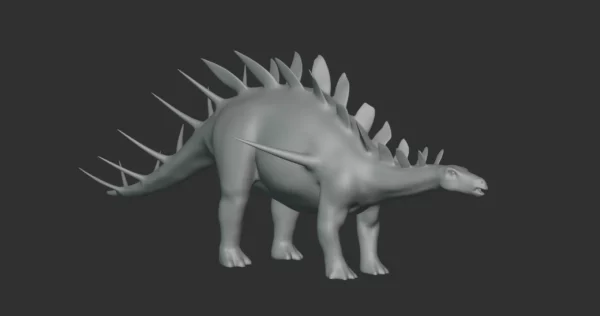 Kentrosaurus Basemesh 3D Model Free Download 3D Model Creature Guard 4