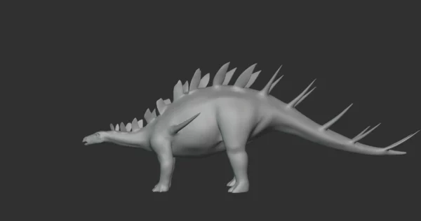 Kentrosaurus Basemesh 3D Model Free Download 3D Model Creature Guard 5