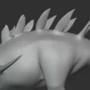 Kentrosaurus Basemesh 3D Model Free Download 3D Model Creature Guard 17