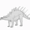 Kentrosaurus Basemesh 3D Model Free Download 3D Model Creature Guard 18