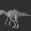 Kerretrasaurus Basemesh 3D Model Free Download 3D Model Creature Guard 12
