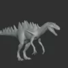 Kerretrasaurus Basemesh 3D Model Free Download 3D Model Creature Guard 13