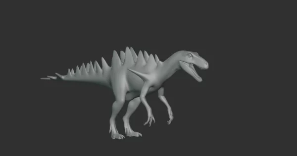 Kerretrasaurus Basemesh 3D Model Free Download 3D Model Creature Guard 4