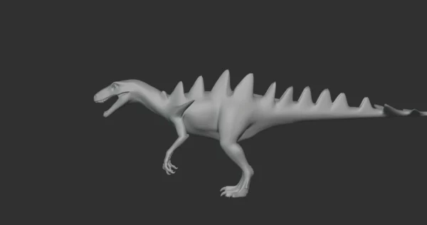 Kerretrasaurus Basemesh 3D Model Free Download 3D Model Creature Guard 5