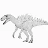 Kerretrasaurus Basemesh 3D Model Free Download 3D Model Creature Guard 18