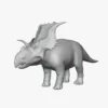 Kosmoceratops Basemesh 3D Model Free Download 3D Model Creature Guard 11