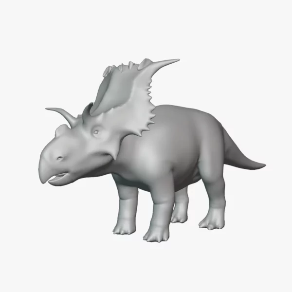 Kosmoceratops Basemesh 3D Model Free Download 3D Model Creature Guard