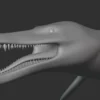 Kronosaurus Basemesh 3D Model Free Download 3D Model Creature Guard 17