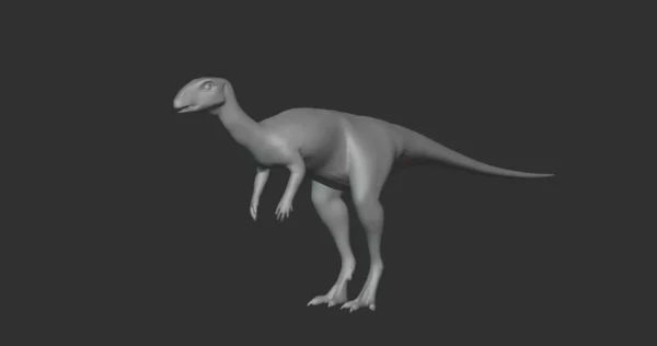 Lesothosaurus Basemesh 3D Model Free Download 3D Model Creature Guard 3