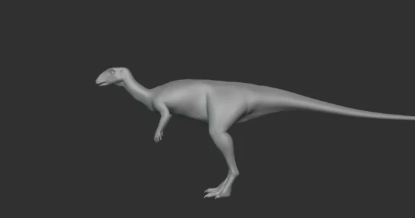 Lesothosaurus Basemesh 3D Model Free Download 3D Model Creature Guard 5