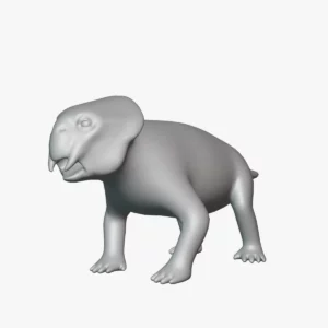 Lystrosaurus Basemesh 3D Model Free Download 3D Model Creature Guard