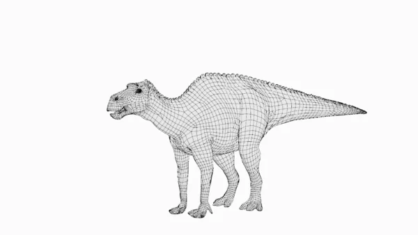 Maiasaurus Basemesh 3D Model Free Download 3D Model Creature Guard 9