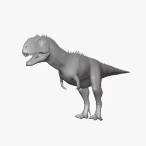 Majungasaurus Basemesh 3D Model Free Download 3D Model Creature Guard