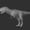Majungasaurus Basemesh 3D Model Free Download 3D Model Creature Guard 12