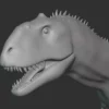 Majungasaurus Basemesh 3D Model Free Download 3D Model Creature Guard 15