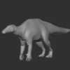 Mantellisaurus Basemesh 3D Model Free Download 3D Model Creature Guard 12