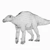 Mantellisaurus Basemesh 3D Model Free Download 3D Model Creature Guard 18