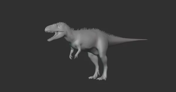 Mapusaurus Basemesh 3D Model Free Download 3D Model Creature Guard 3