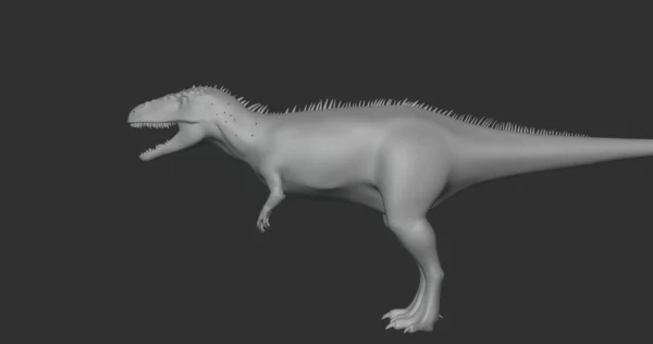 Mapusaurus Basemesh 3D Model Free Download 3D Model Creature Guard 5