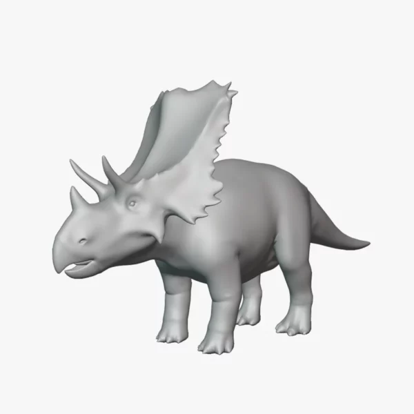 Mercuriceratops Basemesh 3D Model Free Download 3D Model Creature Guard