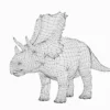 Mercuriceratops Basemesh 3D Model Free Download 3D Model Creature Guard 18