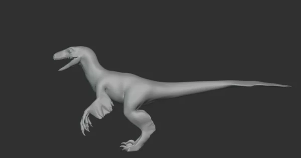 Microraptor Basemesh 3D Model Free Download 3D Model Creature Guard 5