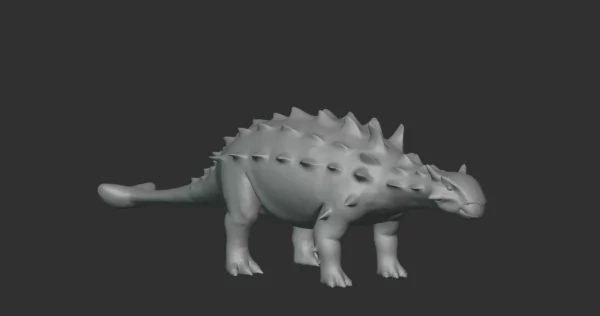 Minotaurasaurus Basemesh 3D Model Free Download 3D Model Creature Guard 4