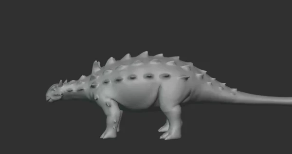 Minotaurasaurus Basemesh 3D Model Free Download 3D Model Creature Guard 5