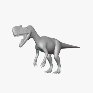 Monolophosaurus Basemesh 3D Model Free Download 3D Model Creature Guard