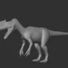 Monolophosaurus Basemesh 3D Model Free Download 3D Model Creature Guard 12