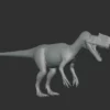 Monolophosaurus Basemesh 3D Model Free Download 3D Model Creature Guard 13