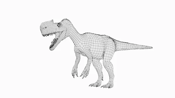 Monolophosaurus Basemesh 3D Model Free Download 3D Model Creature Guard 9