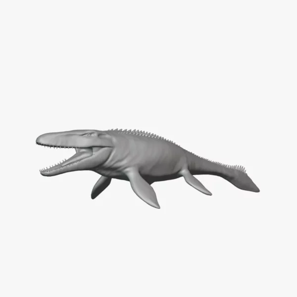 Mosasaurus Basemesh 3D Model Free Download 3D Model Creature Guard