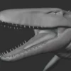 Mosasaurus Basemesh 3D Model Free Download 3D Model Creature Guard 8