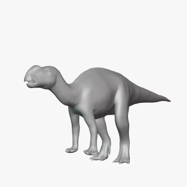 Muttaburrasaurus Basemesh 3D Model Free Download 3D Model Creature Guard