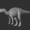 Muttaburrasaurus Basemesh 3D Model Free Download 3D Model Creature Guard 12