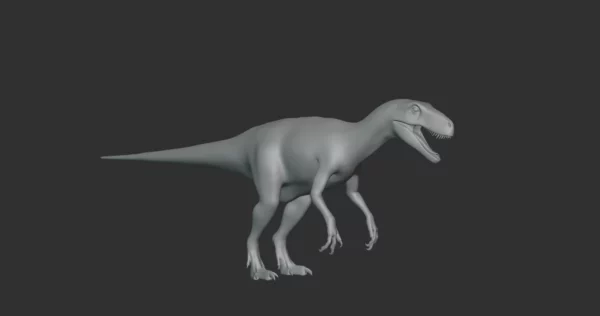 Nanotyrannus Basemesh 3D Model Free Download 3D Model Creature Guard 4