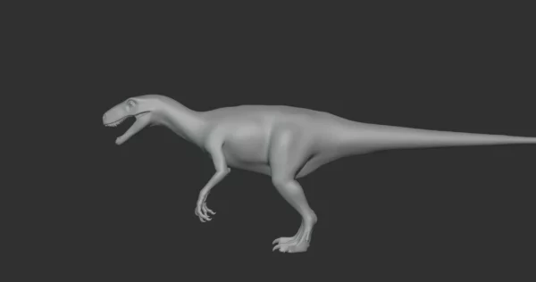 Nanotyrannus Basemesh 3D Model Free Download 3D Model Creature Guard 5