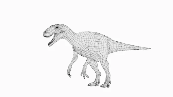 Nanotyrannus Basemesh 3D Model Free Download 3D Model Creature Guard 9